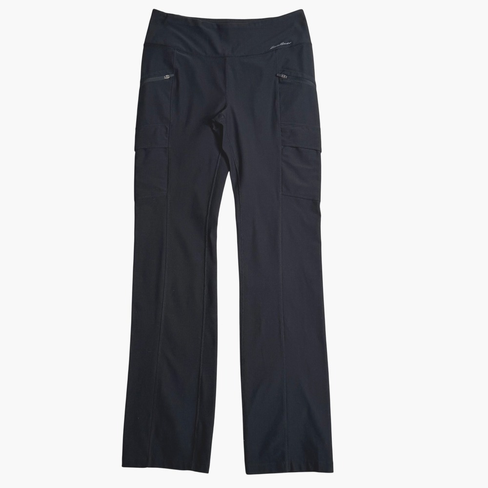 Eddie Bauer Travex Cargo Hiking Trail Outdoor Pants Black Womens Medium